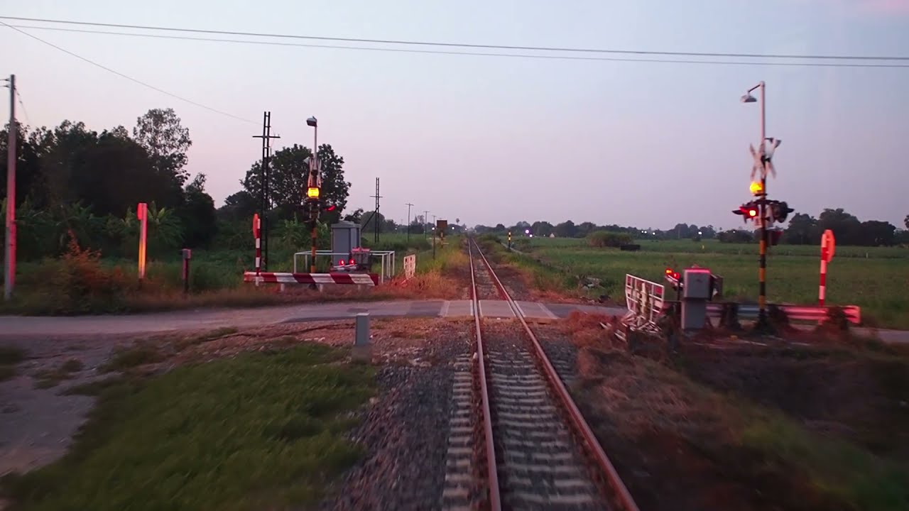 Cab View ทางรถไฟสายสุพรรณบุรี