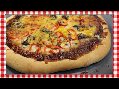 Texas Style BBQ Brisket Pizza ~ Tasty Pizza Recipe ~ Budget Friendly