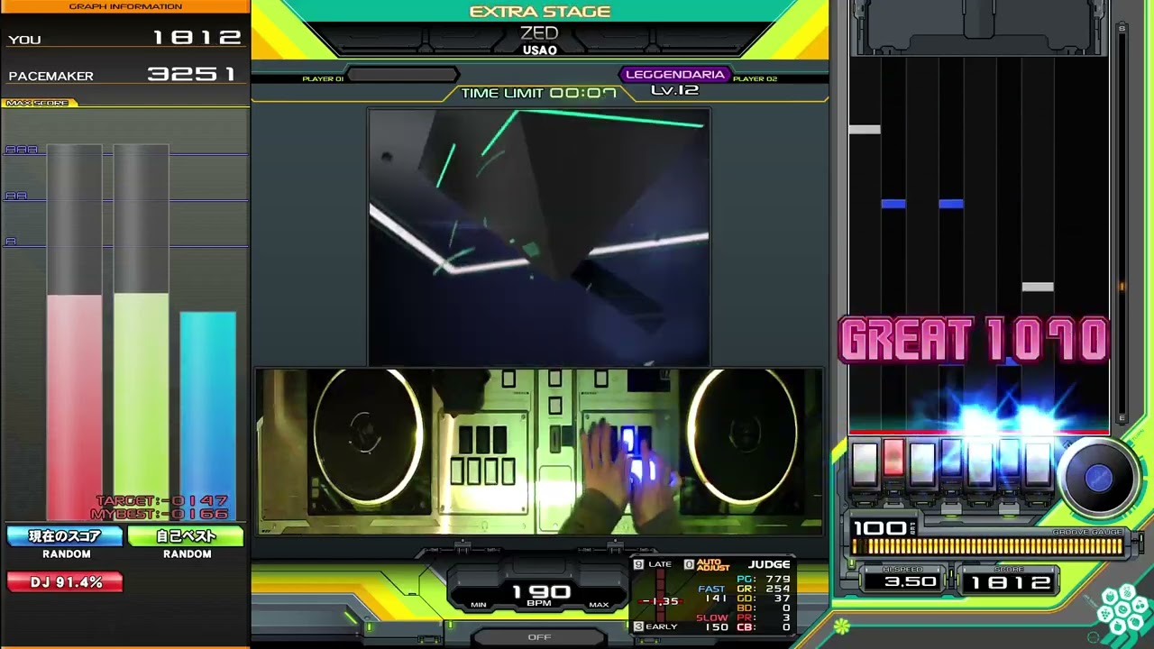 beatmania IIDX】ZED (SPL) Full Combo - YouTube