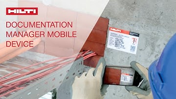 DEMO of the Hilti CFS-DM mobile device basic functionality and navigation