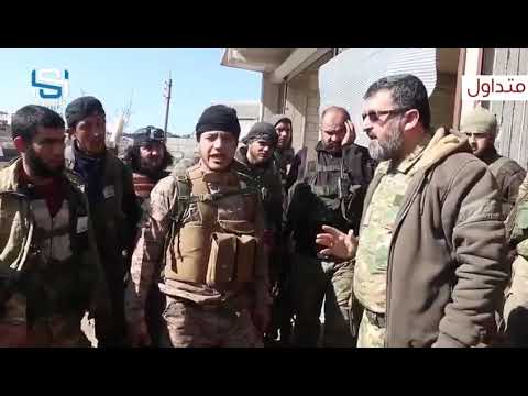 وكالة شاهد متداول أبو عيسى الشيخ قائد صقور الشام يوجه كلمة لعناصره قبيل توجههم لمعركة النيرب شر