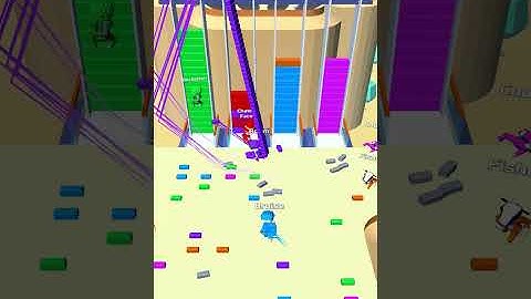 Bridge Race All Levels Gameplay Android,ios Levels 481 #Shorts