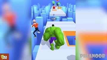 NOOB vs PRO in Punchy Race