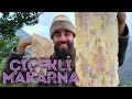 MENEKŞELİ VE MENEKŞE PESTOLU MAKARNA???? (İLK KEZ MAKARNA YAPTIM)