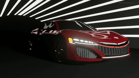 Blender car model | Honda NSX promo| Eevee Render
