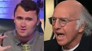 Charlie Kirk Is BIG MAD At Larry David For Not Liking Trump