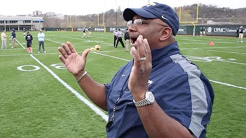 Pitt Running Backs Coach | Andre Powell | PittLive...