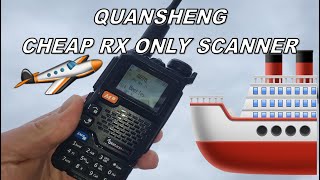 Quansheng - Cheap Receive only Radio Scanner