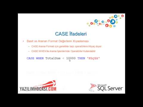 Bölüm 3 Konu 22- CASE Kullanımı : Arama Formatı Ve En İyi Uygulamalar