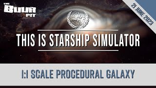 Starship Simulator 1:1 Scale Procedural Galaxy. On-foot & in Space. Co-op & Exploration.