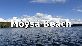 Möysä Beach Beautiful Lake View In Lahti, Finland