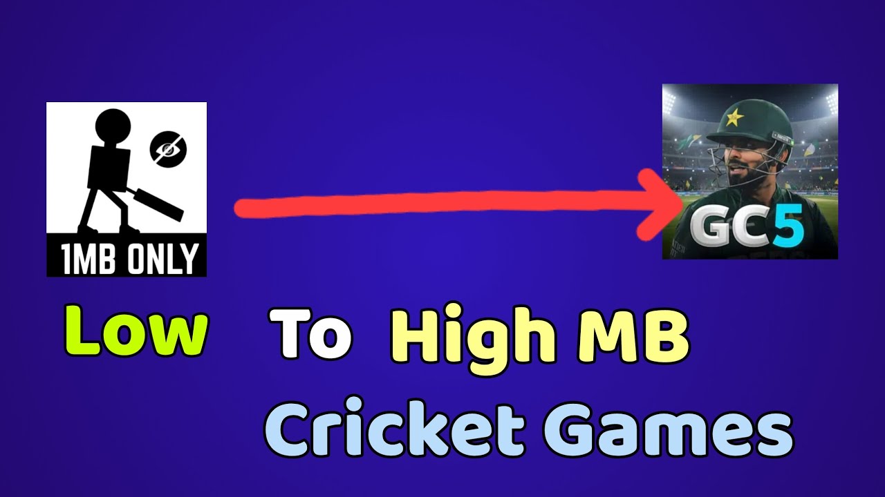 Low To High MB Cricket Games 🎮 | Download Now 
