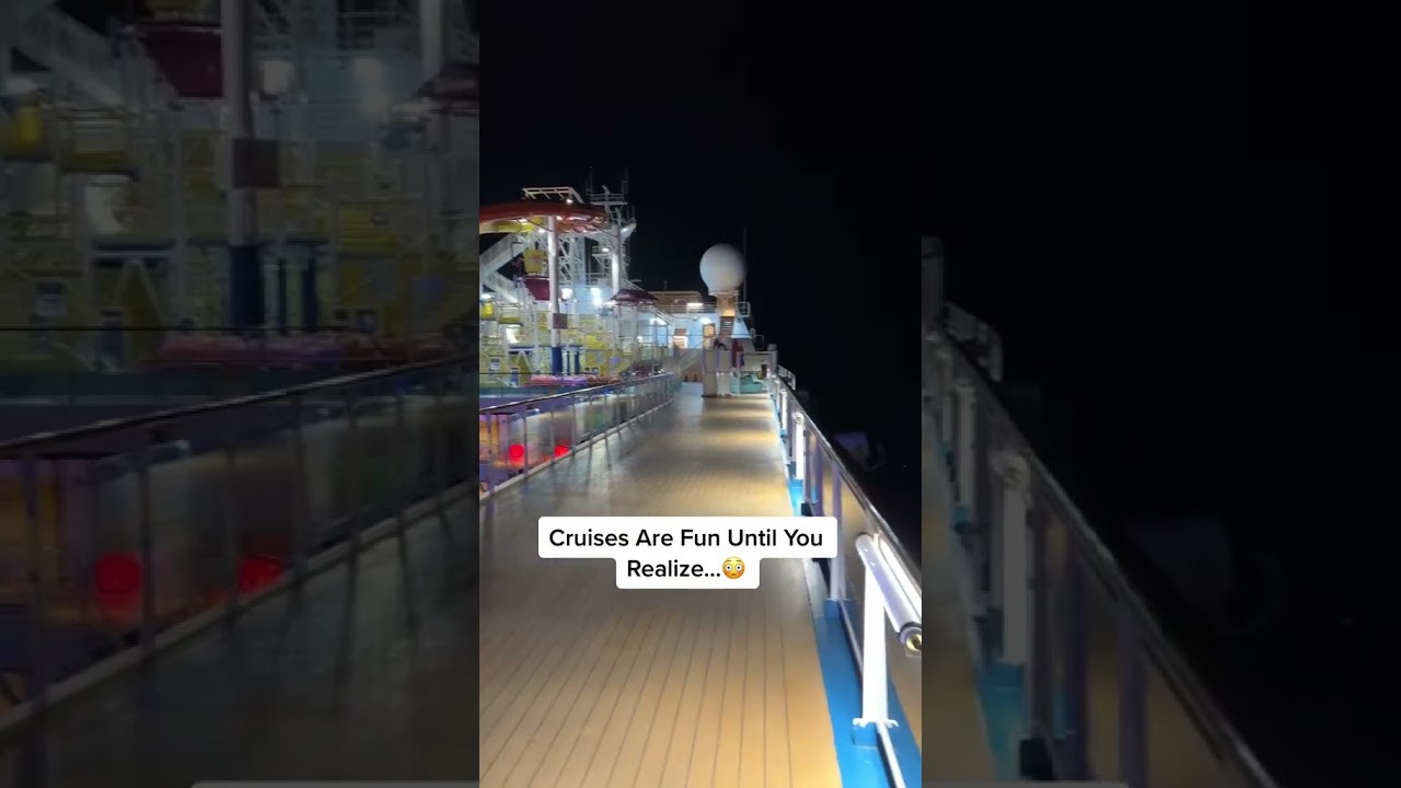 Круизы – это весело, пока вы этого не поймете.