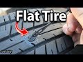 How to Fix a Flat Tire (Tire Plug Kit)