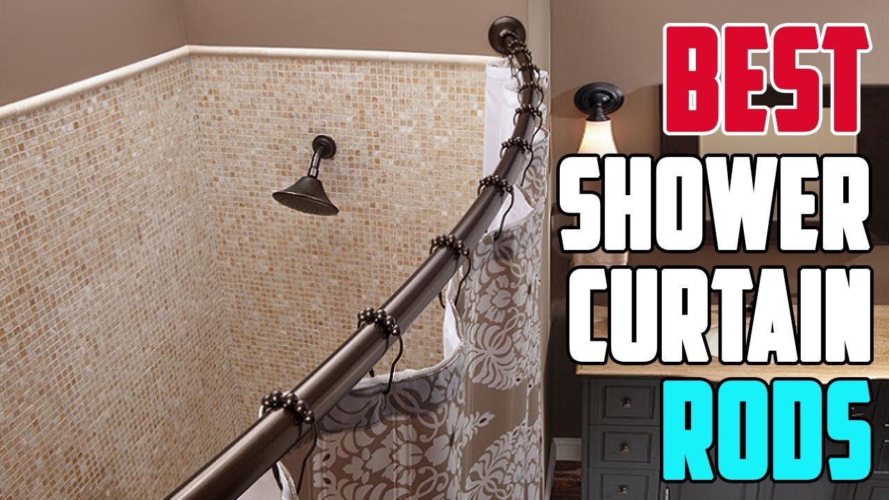 where to hang a shower curtain rod