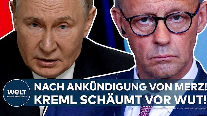 UKRAINE-KRIEG: Nach Ankündigung von Merz! Wladimir Putin tobt - Außenminister Wadephul kontert klar!