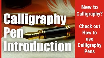 Calligraphy Pen Intro | How to use | Chaitanya Gokhale Calligraphy