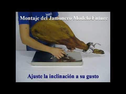 Compra FERRETERIA LEPANTO Jamonero Basculante Giratorio, Future, Soporte  jamonero con Base Inoxidable para Jamones y Paletillas. en .es