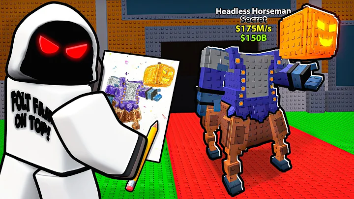 Everything I DRAW Comes To LIFE In Steal A Brainrot..