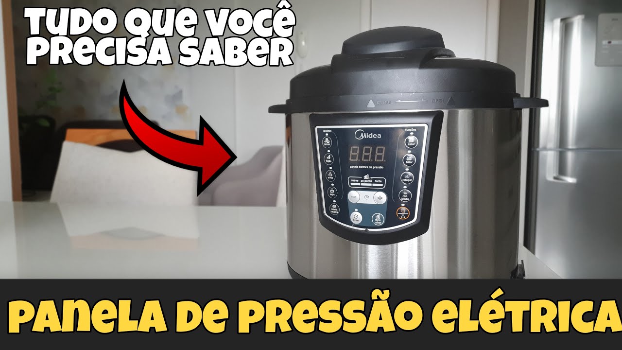 Como usar panela de pressão elétrica Midea? Guia completo!