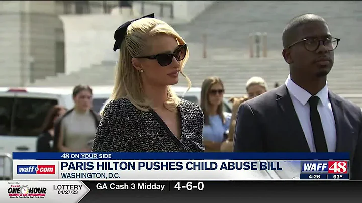 Sen. Tuberville joins Paris Hilton to express support for Stop Institutional Child Abuse Act