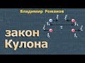 электростатика 🔹 ЗАКОН КУЛОНА 🔹 РЕШЕНИЕ ЗАДАЧ