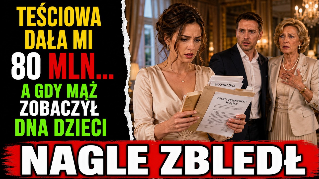 Sekretarka mojego męża urodziła bliźnięta o 5:43 rano, a jego matka zaproponowała mi 80 milionów dolarów, żebym zniknęła, zanim dzieci zostaną wypisane ze szpitala. Pamiętam dokładną godzinę, bo...