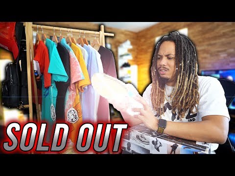 sold out sneaker store