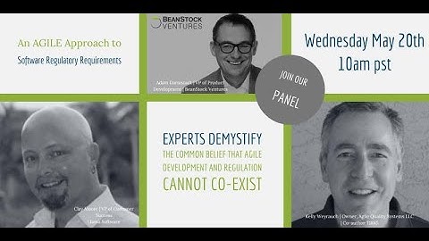 TIR45 | An AGILE Approach to Software Regulatory Requirements