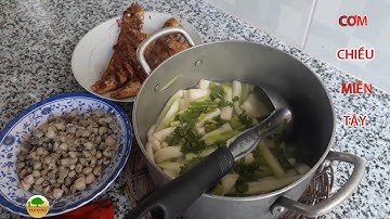Bữa cơm đạm bạc cùng với canh bầu, cá chiên | Cua Đồng - Tập 40