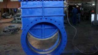 Gate Valve DN1000 Operated by Electric Actuator