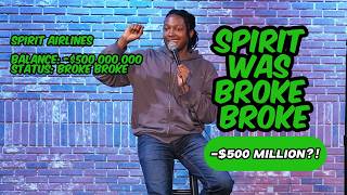Josh Johnson Tries to Understand Spirit Airlines Filing Bankruptcy Twice 💀