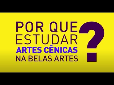 Artes Cênicas na Belas Artes - YouTube