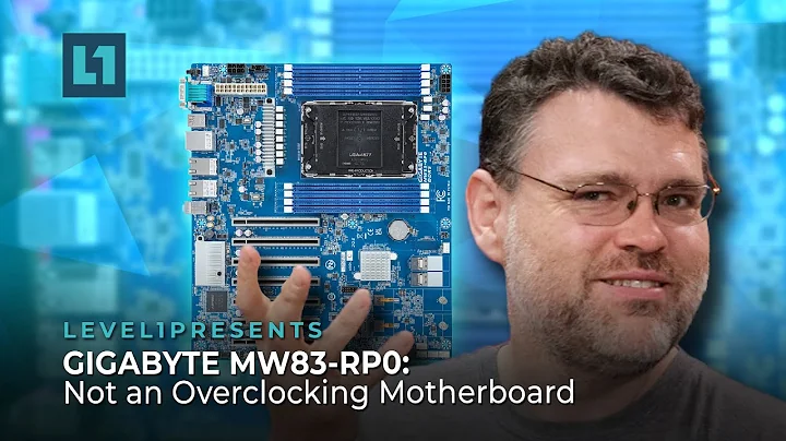 GIGABYTE MW83-RP0: オーバークロック対応ではないマザーボード