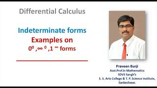 Indeterminate form of infinity to the power zero Infinity To The Power Zero