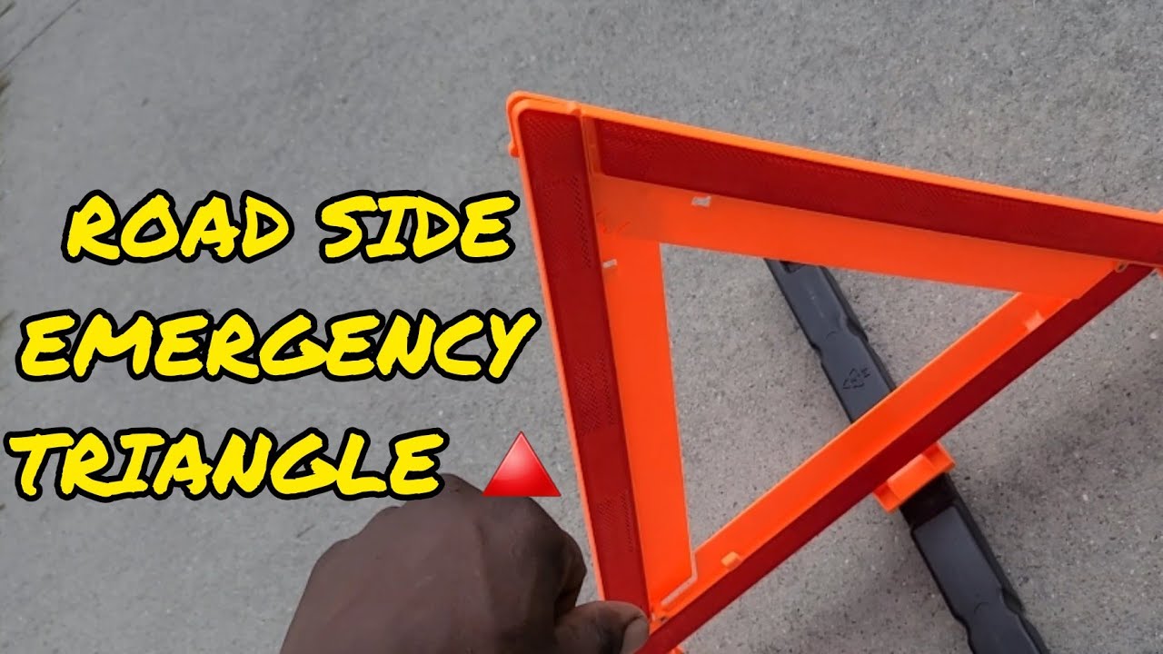 How does auto emergency triangle work - YouTube