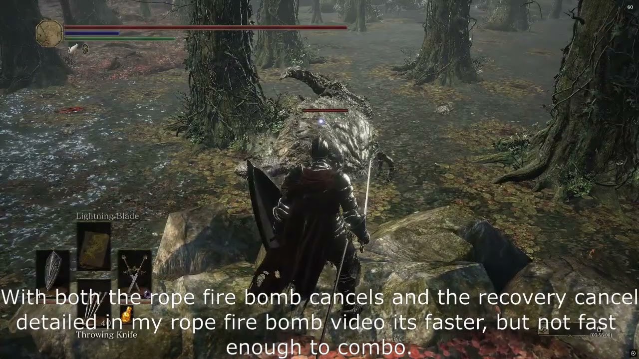 Ds3 Second rope fire bomb combo guide