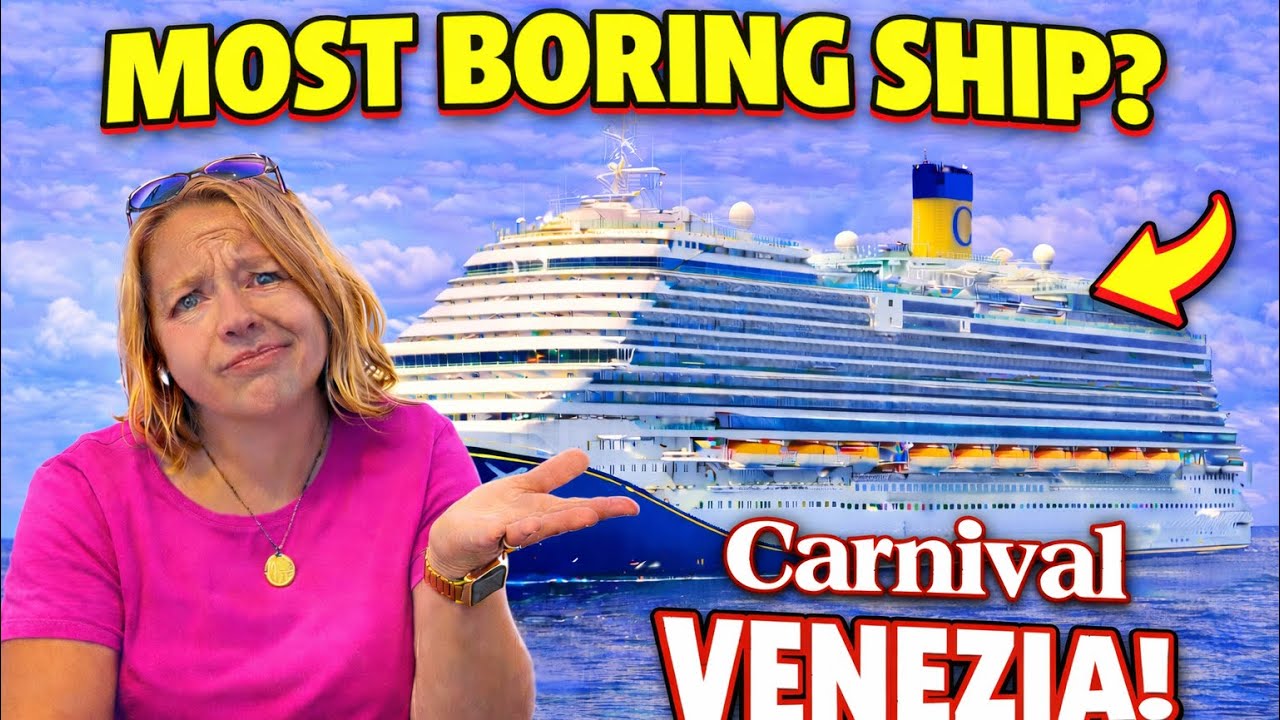 We Tried Carnival VENEZIA… Is It Really the Most BORING Cruise Ship?