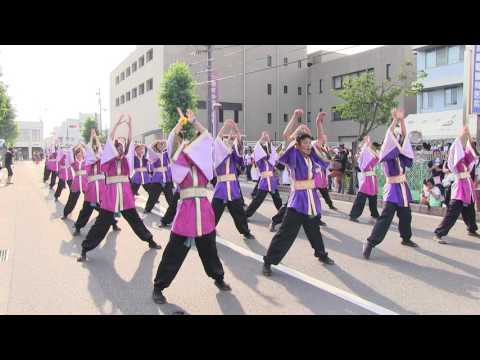 2017 銭形よさこい　うらじゃ連 陽舞笑 ～ひまわり～ 中央会場