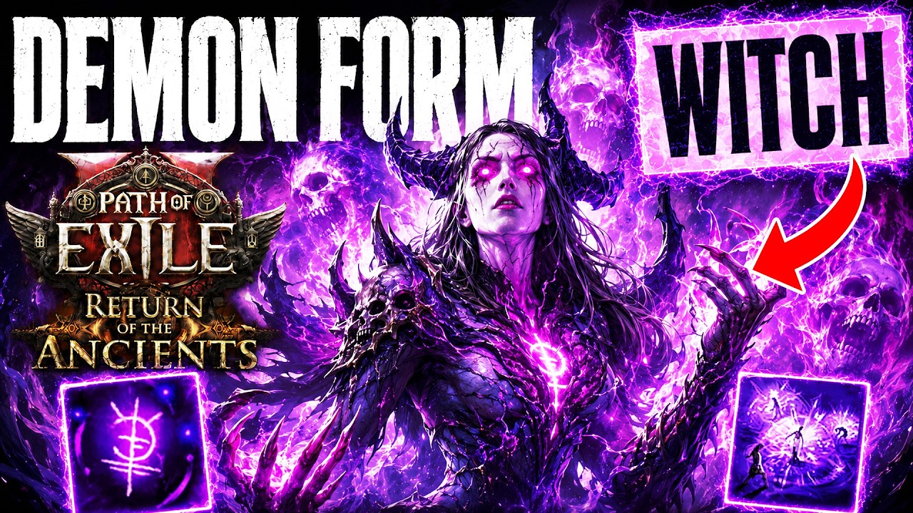 HIGHEST DAMAGE HEXBLAST CHAOS BUILD IN 0.5! POE 2 Witch Build 0.5 (NEW META)