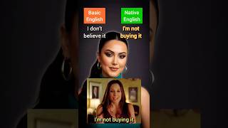 Basic vs Native English #english  #learnenglish #englishspeakingpractice #bbclearningenglish #shorts