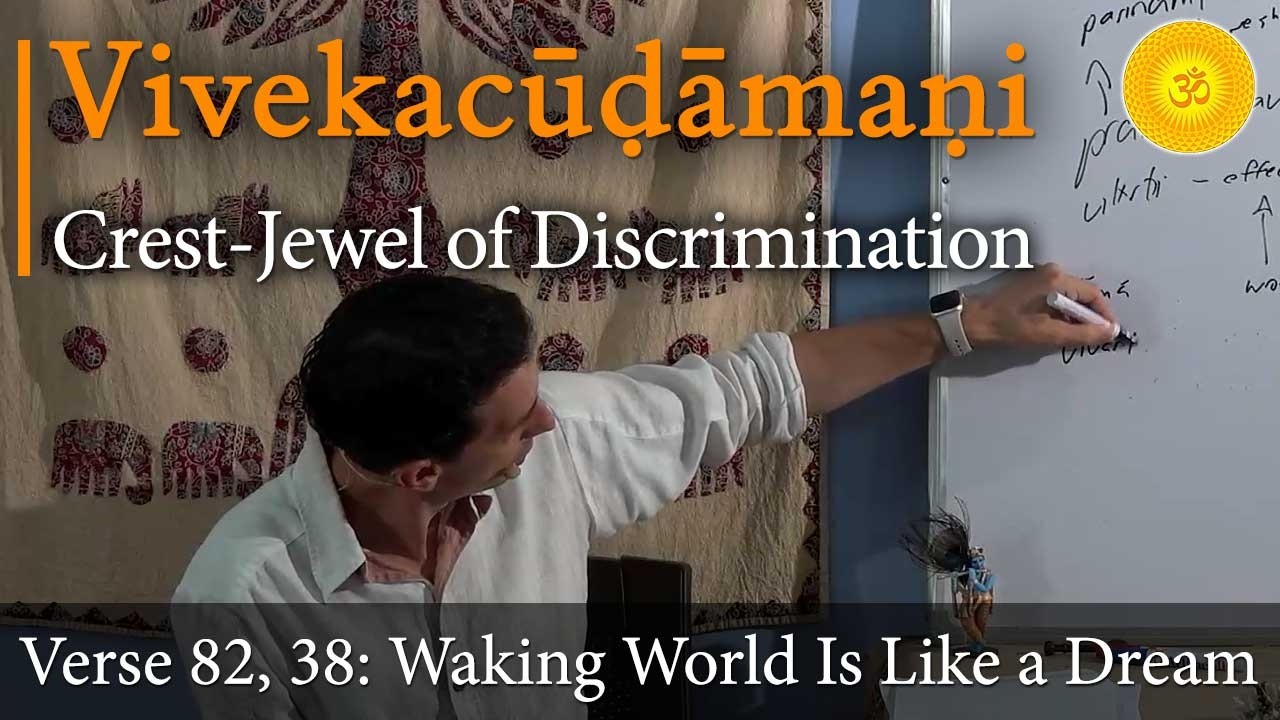 Waking World Is a Dream: You Just Haven't Woken Up Yet | Vivekachudamani – Verse 82, 38