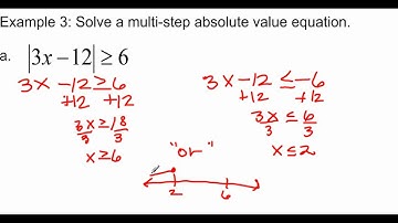 Algebra 2 Lesson 1-6, solving absolute value inequalities