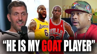 Asking Over 30 NBA Players Who PLAYED Against LeBron and Jordan  