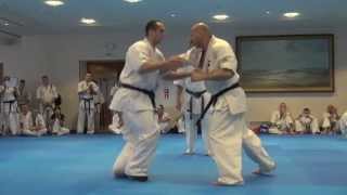 【新極真会】Valeri Dimitrov KARATE Grading TEST KUMITE 2013