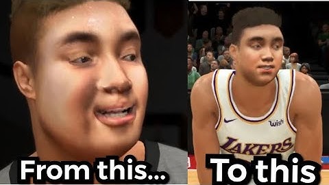 NBA 2k20 face scan!