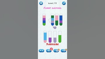 water sort puzzle game level 172 #numpuz #shorts #funnygaming