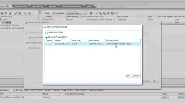 Create a virtual machine using local storage in Oracle VM 3.1.1.
