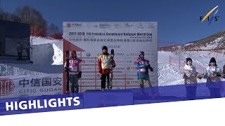 Kexin Zhang takes maiden World Cup win in SHP at Secret Garden | Highlights