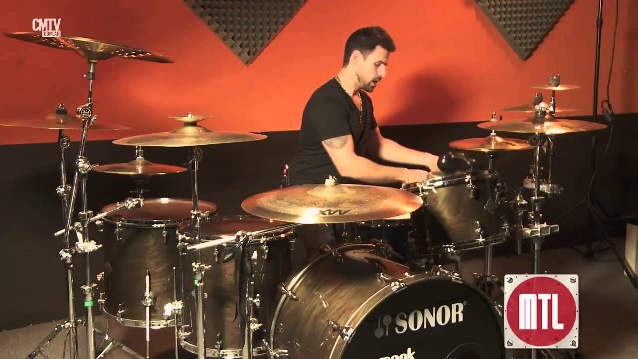 NICOLAS POLO  CLINICA DE BATERIA CMTV 2015
